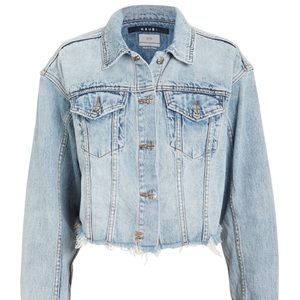 Ksubi Cropped Denim Jacket Size Xs 